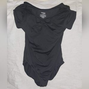 Danskin Now black leotard Girls 14-16